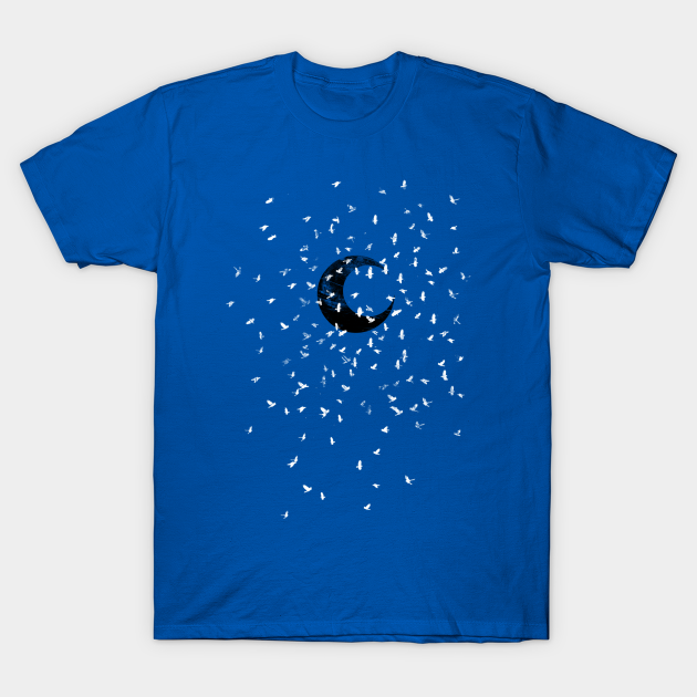 Black moon - Moon - T-Shirt | TeePublic